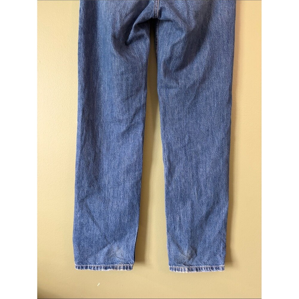 Levi's Low Pro Straight Distressed Ripped Jeans Sz 26 - Picture 7 of 9